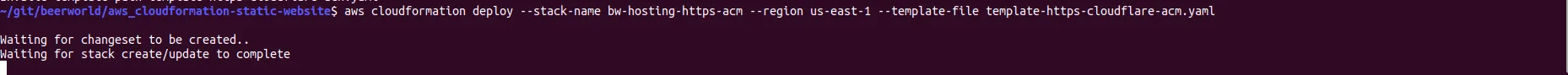 Long long ACM stack creation